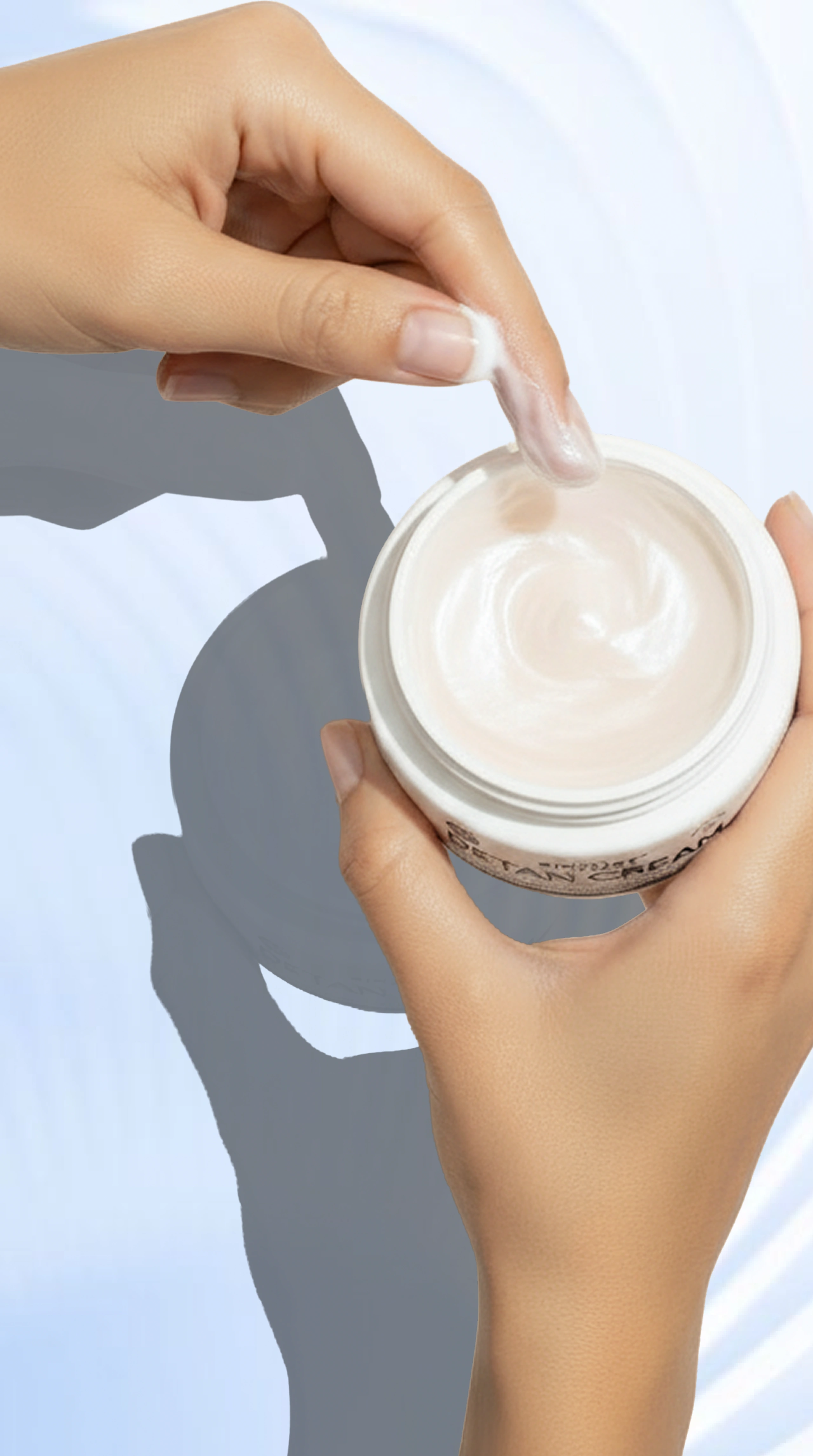 Step 1 — apply detan cream