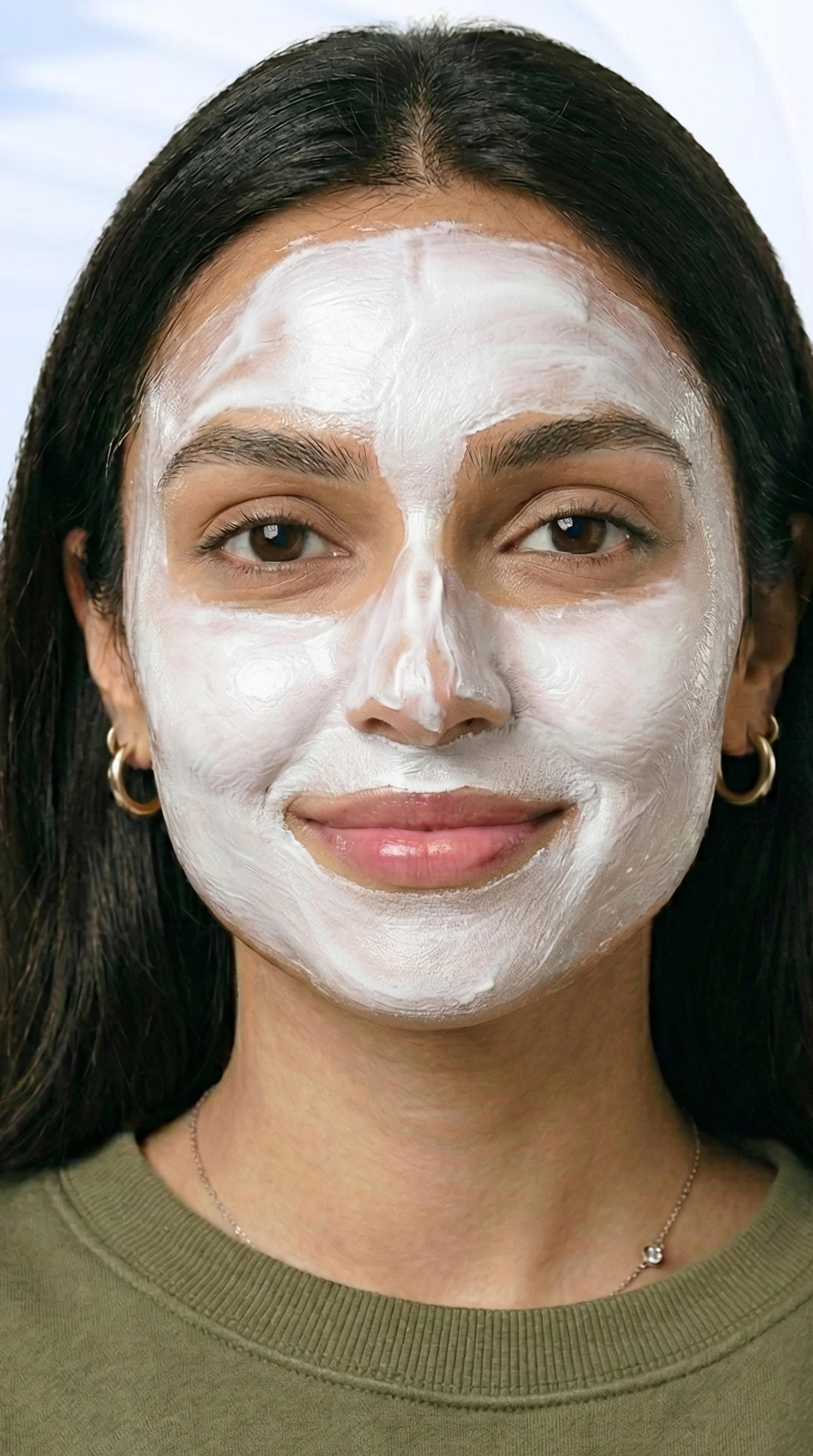 Step 2 — massage gently