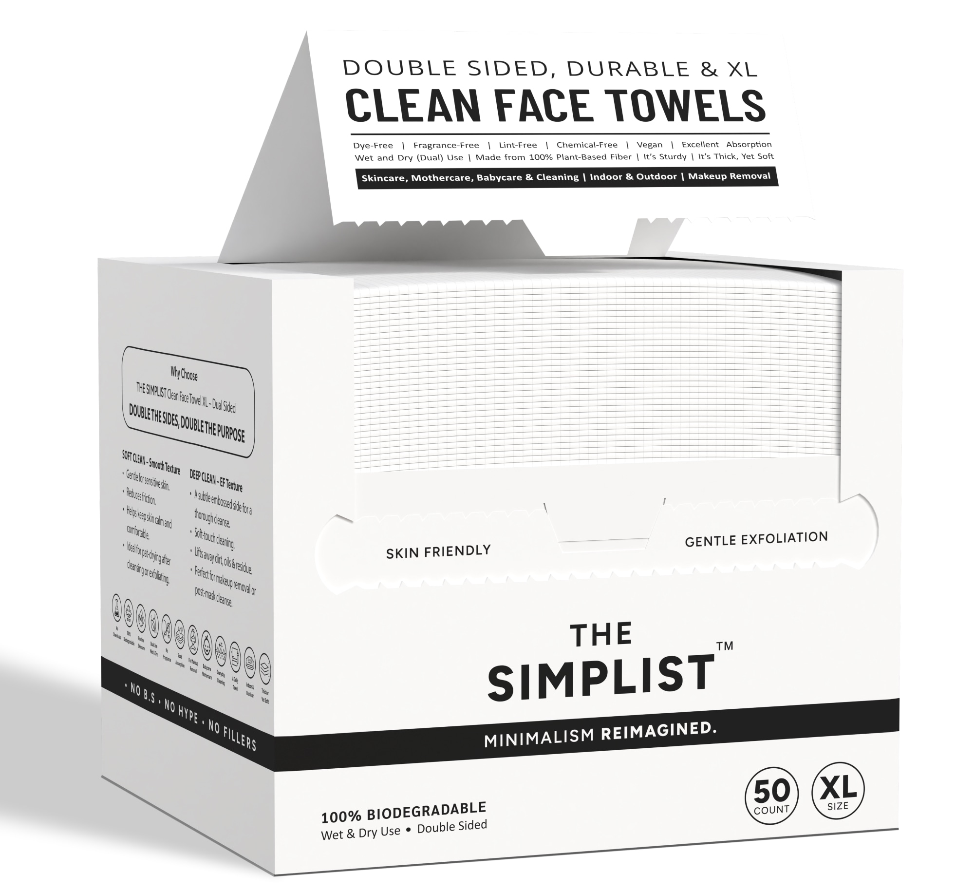Clean face towels 1